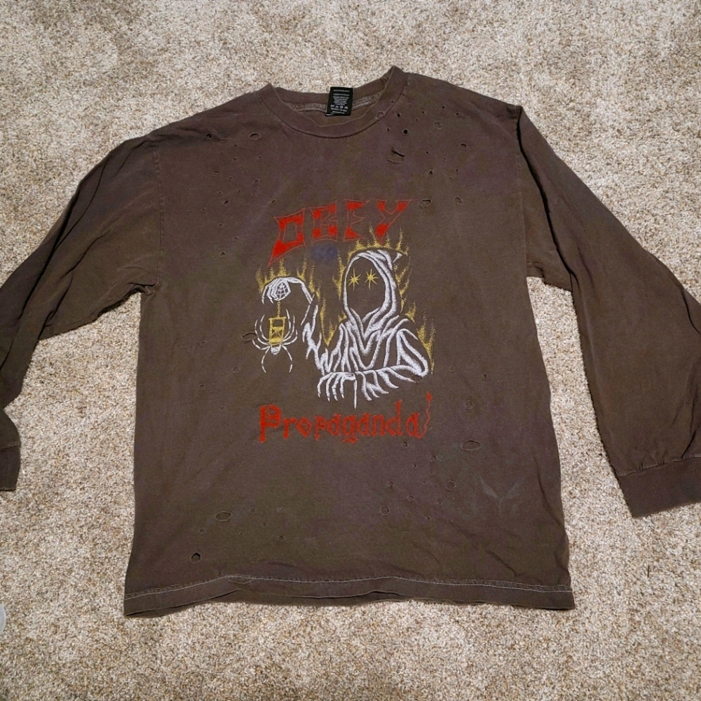 Obey Distressed (grudgy) long sleeve